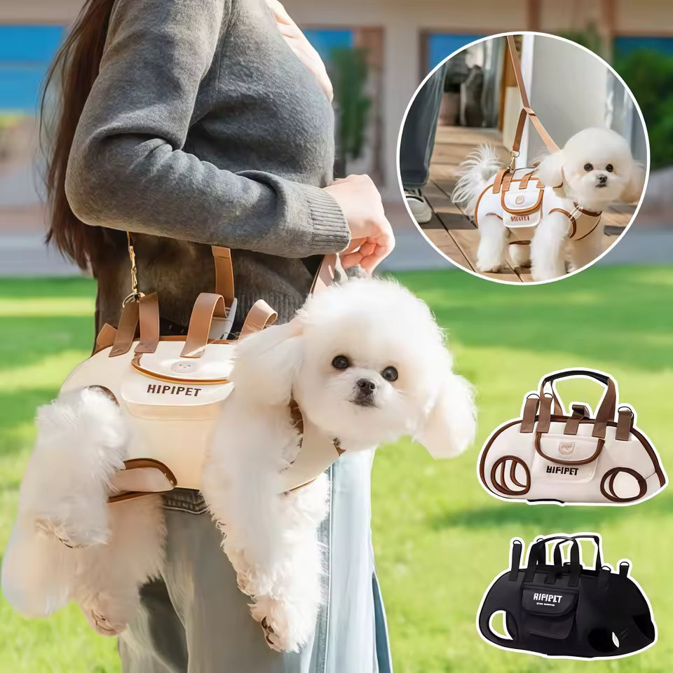 PomGlow Luxury Dog Carrier Harness for Small Dogs