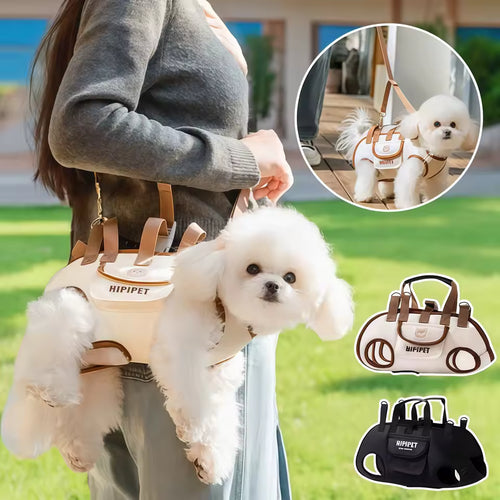 PomGlow Luxury Dog Carrier Harness for Small Dogs